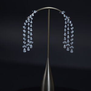 Riviera Diamond Cascade Earrings