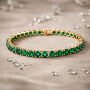 Emerald Golden Bracelet