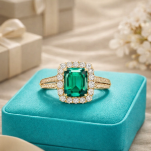 Cocktail Emerald Ring