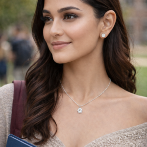 Solitaire Stud & Pendant