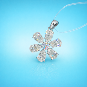 Floral Diamond Pendant