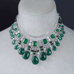 Emerald Diamond Necklace